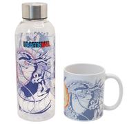 Set de botella Hidro de plático de 850 ml y taza de cerámica de 325 ml de Dragon Ball