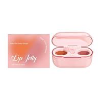 Set de Brillos Labiales Suaves - Rosa Nude y Naranja Nude: fórmula bicolor brillante-mate, color duradero, no irritante, suave con la piel y apto para labios sensibles.