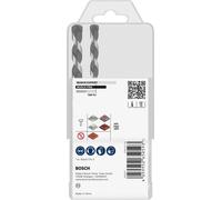 Bosch PRO HEX-5 - Juego de brocas (5 unidades, para piedra dura, hormigón, diámetro 4-10 mm, accesorios profesionales, taladro, destornillador)
