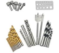 Set de Brocas Energizer 3BIK00 30 unidades para metal, madera y mampostería