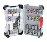 Set De Brocas PRO Wood Y Puntas De Atornillado Bosch Extra Duras, 35 Piezas