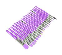 Set de Brochas Maquillaje 20 piezas Pestañas Suaves Base Sombras Ojos Labios Cejas Delineador Polvo Mezclado Kit Completo para Principiantes Usuarios Profesionales Diario Viaje Gran Regalo