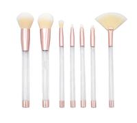 Set de Brochas Maquillaje Profesional 7 Unid. Make Up Pincel Cosméticos