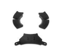 Schuberth C5 / E2 Almohadilla central para cabezas largas, negro, tamaño L