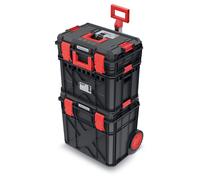 Set de caja de herramientas 3 en 1 X Block KX BS6040100-S411 Negro Rojo