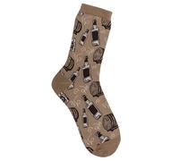 Set de Calcetines y Vaso de Whisky, Diseños Whisky Ron Ginebra, Algodón, 280ml, Talla 40-45, Regalo Original para Hombres (RON)