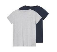Set de camisetas infantiles pack 2 - Azul marino . Talla Gris#Tallas:134/140 (8-10 años)