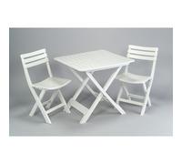 Set de camping color: blanco 44x41x78cm/80x72x70cm modelo: camping set
