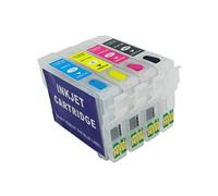 Set de Cartuchos Recargables Auto Reseteables Compatible con T1631 - T1634