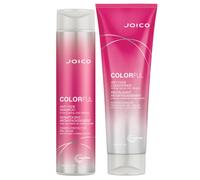 Set de champ y acondicionador Joico Colorful Anti-Fade: preserva el color del cabello y le da vitalidad a largo plazo para cabello te ido.