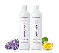Set de champ y acondicionador SalonLogic Everyday Clean & Pure Lavanda - Tratamiento de queratina de calidad de sal n Tratamiento limpiador hidr