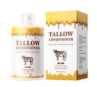 Set de champú de miel y acondicionador de miel de carne de res, limpieza profundamente e hidratan el aceite de control, el frizz suave fortalece el cabello, agregue brillo y suavidad (A1)