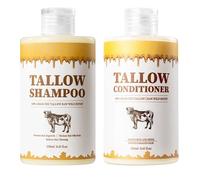 Set de champú y acondicionador de, kit natural para el cuidado del cabello con, controla la grasa, fortalece el cabello y aporta brillo y suavidad a todo tipo de cabellos (Set)