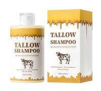 Set de champú y acondicionador de res: Hidrata y repara el cabello dañado, controla la grasa y suaviza para todo tipo de cabello, apto para hombres y mujeres, 250 ml (#Shampoo)