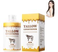 Set de Champú y Acondicionador de Sebo, Set de Cuidado Capilar con Sebo Natural. Hidrata profundamente, reduce el encrespamiento y aporta brillo. Apto para todo tipo de cabello.