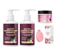 Set De Champú Y Acondicionador, Y Brillante, 1 Juego, Lavado De Cabello Hidratante, Cuidado Nutritivo Del Cabello, Control Del Encrespamiento, Para Mujeres, Hombres, Salón, Rutina Matutina,