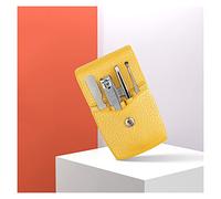 Set de clippers de uñas Cortaúñas portátiles Mini juego de manicura Juego de cortaúñas 4 en 1 Kit de aseo profesional de acero inoxidable con pinzas Selección de orejas La mejor opción de regalo Set d