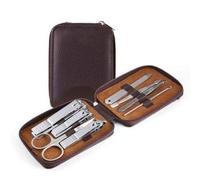 Set de Clippers de uñas Juego de cortaúñas de Acero Inoxidable de Alta Gama, Herramientas de Cuidado de manicura y pedicura, Tijeras for Cuidado de uñas, 8/14/20 Piezas Set de manicura (Color : Purpl