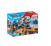 PLAYMOBIL 70820 Stuntshow Starter Quad con rampa de Fuego, Juguetes para niños a Partir de 4 años