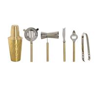 Set de Coctelería Home ESPRIT Dorado Acero Inoxidable 22 x 22 x 21 cm - Marca: Home ESPRIT - EAN: 8424002146238