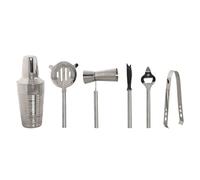 Set de Coctelería Home ESPRIT Dorado Plateado Acero Inoxidable 22 x 22 x 21 cm - Marca: Home ESPRIT - EAN: 8424002146177