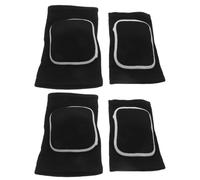 Set de Coderas y Rodilleras Infantiles para Baloncesto, Poliéster Negro | 1 Set, Malla Transpirable Ajuste Crecedero, Protección Cómoda para Juego Exterior en Guardería