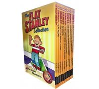 Set de colección de 10 libros Flat Stanley Adventure Series