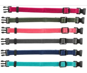 Set de collares para cachorros Trixie Junior Talla S-M (Bright) 6pcs