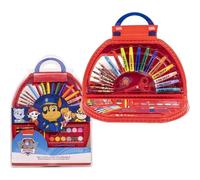 Set de Colorear Infantil Paw Patrol 50 Piezas - Maletín de Pinturas y Material de Arte Creativo para Niños, Ideal como Regalo Educativo y de Manualidades