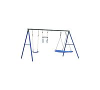 Set De Columpios Exterior Columpio Vidaxl Trapecio Y Columpio Nido - Juego De Columpios De Exterior MKP