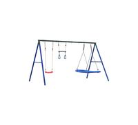 Set De Columpios Exterior Columpio Vidaxl Trapecio Y Columpio Nido - Juego De Columpios De Exterior MKP