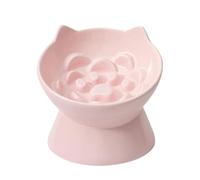 Set de Comederos Elevados para Gatos Cuenco de Cerámica para Agua | Cuenco Alto Para Comida De Gatos Apto para Tienda de Mascotas, Apartamento, Sala de Estar, Zona de Comedor, Cocina, Hogar y