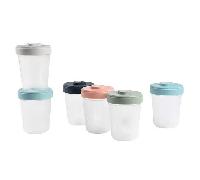 Set de comida Béaba 2.ª edad, 6 porciones con clip