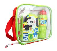 Set de Comida Infantil con Bolsa de Almuerzo y Botella de Agua de 530 ml