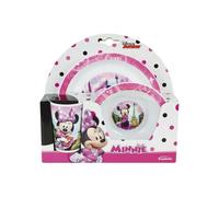 Set de comida MINNIE - FUN HOUSE - Niña - A partir de 3 años - Rosa y multicolor - Lavavajillas