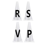 Set De Conos Con Letras Para Entrenamiento Suministros Ecuestres Portátiles