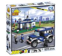 Set de construcción de cárcel policial Cobi de 300 piezas, altamente coleccionab