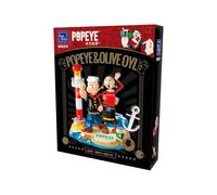 Set De Construcción De Popeye Y Olive Oyl
