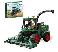 Set de Construcción de Tractor Cosechador de Granja, Camión de Juguete con Cabezal de Grano, Maqueta Vehículo Agrícola para Niños Niñas 8-14 Años, Regalo Cumpleaños Educativo e Imaginativo 1162 pieza