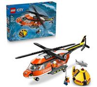 Set de construcción LEGO City 60503 Helicóptero de Guardacostas con cápsula de rescate