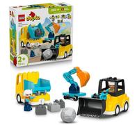 LEGO DUPLO Town - Vehículos de Construcción “3 en 1” - 10475