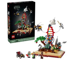 Set de construcción LEGO Ideas 21355 La Evolución de la Ciencia 879 piezas