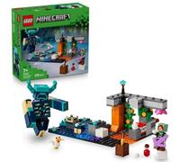 LEGO Minecraft El Encuentro con el Custodio - Jucguete Interactivo con Minifigura de Guardabosques Silencioso - Función Dinamita Caída de Rocas - Regalo Gamer para Niños y Niñas de 7+ Años 21274