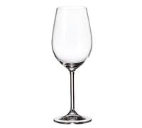 Set de Copas Bohemia Crystal Clara 350 ml 6 x 8 x 22 cm Blanco 6 Unidades