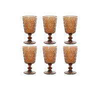 Set de Copas Home ESPRIT Cristal 8,5 x 8,5 x 16,3 cm (6 Unidades) - Marca: Home ESPRIT - EAN: 8424002160340