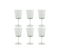 Set de Copas Home ESPRIT Verde Cristal 285 ml 8,4 x 8,4 x 16,4 cm (6 Unidades) - Marca: Home ESPRIT - EAN: 8424002157425