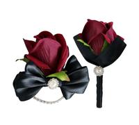 Set De Corsage De Muñeca Y Boutonnière Corsage De Muñeca Para Novia