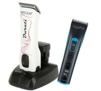 Set de cortapelos Aesculap Durati White Speed + GogiPet Orate