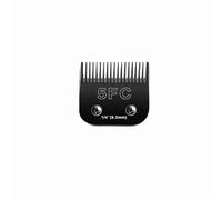 Set de cortapelos para mascotas negro y desmontable, con cuchillas de acero inoxidable, compatible con Andis, compatible con Oster A5, compatible con cortapelos Wahl serie KM10(5fc 1pcs)