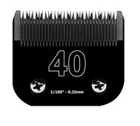 Set de cortapelos para perros de acero inoxidable, compatible con Andis, compatible con Oster A5, compatible con Wahl, cortadoras serie KM10(40-0.25mm)